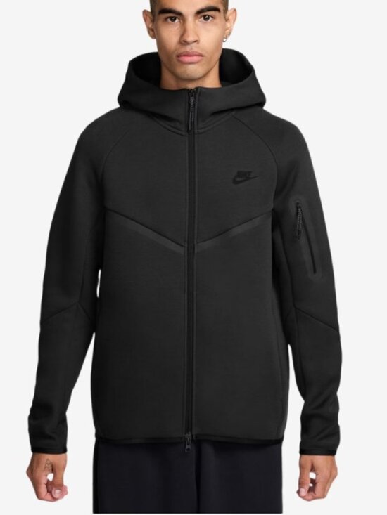 Nike Other - Nike Sportswear Tech Fleece Full Zip Jacket Hoodie Black HV0949-010 Men XL-2XL